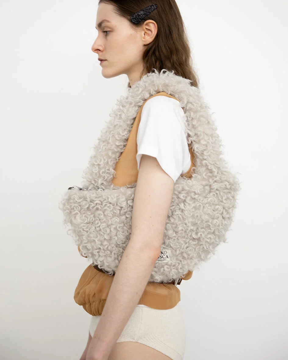 Half circle bag (Gray)