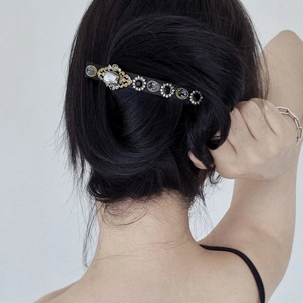 Clare Crystal Hairpin