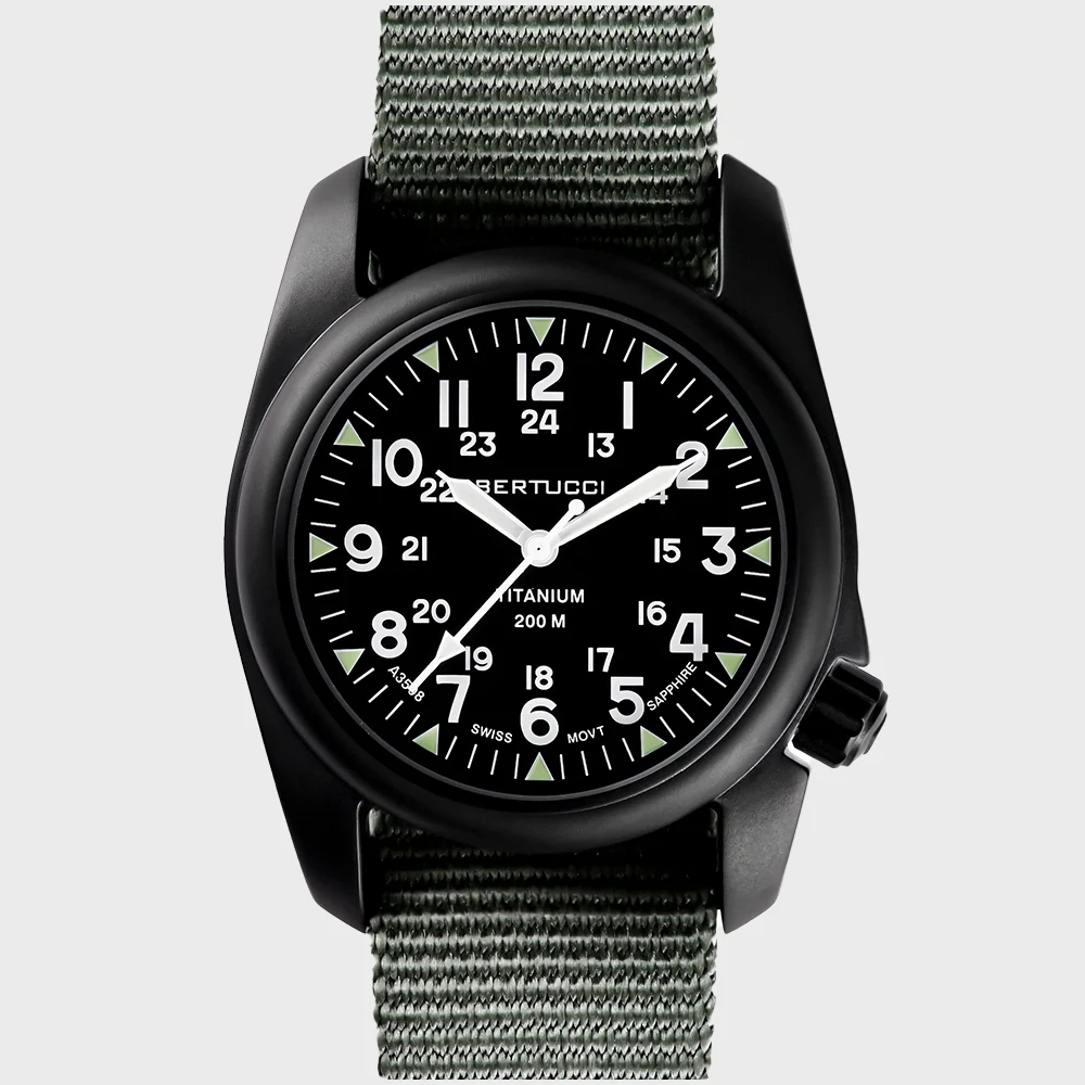 A-2T 復古 鈦 Field Watch 12028