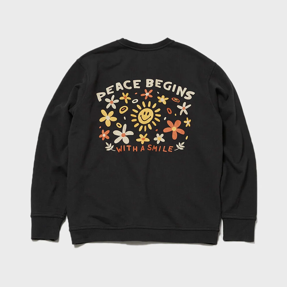 PEACE BEGINS SWEAT PART.3 (OCEAN BLACK)