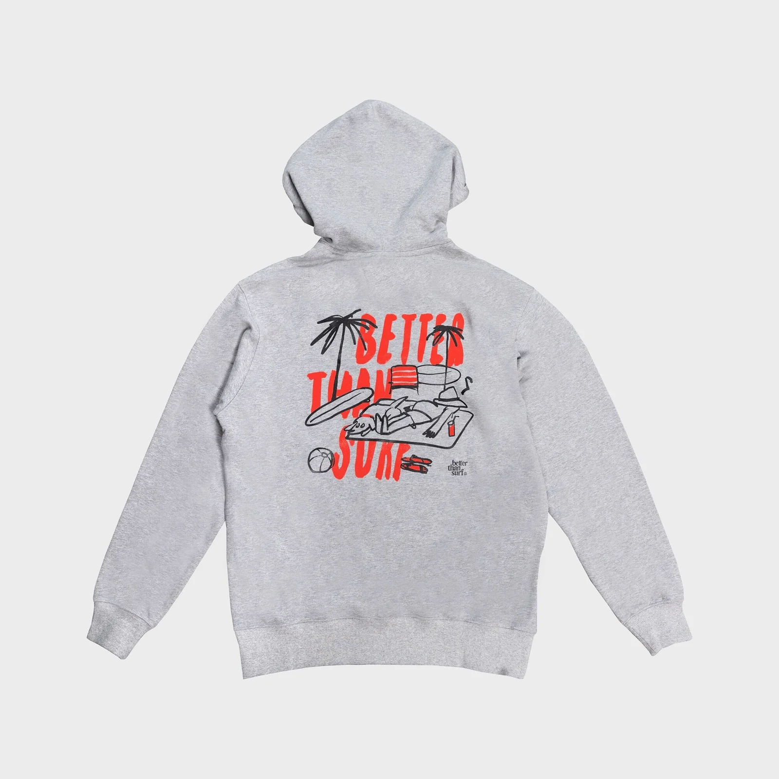 RELAX DAY HOODIE - GREY