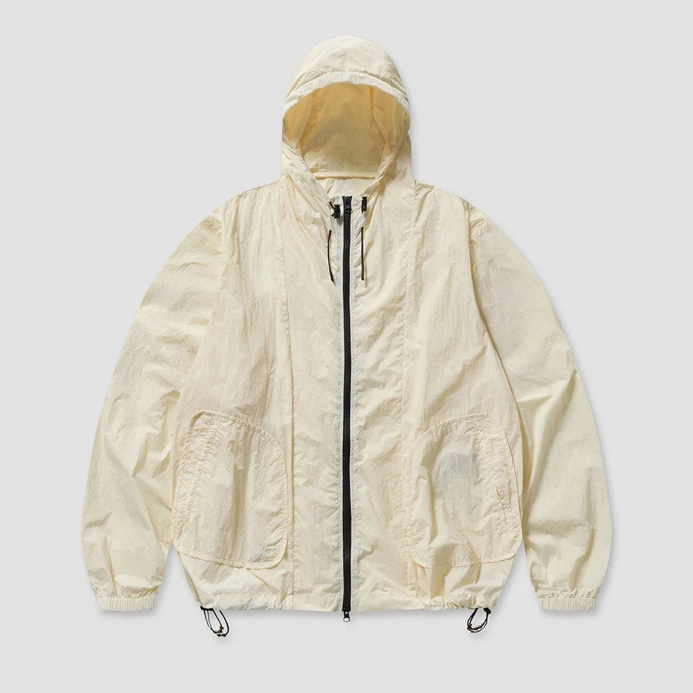 Disclose Windbreaker (Cream)