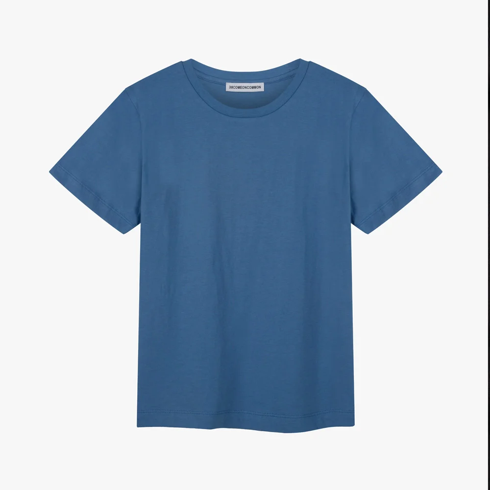 Regular cotton T-Shirts (Dusty Blue)