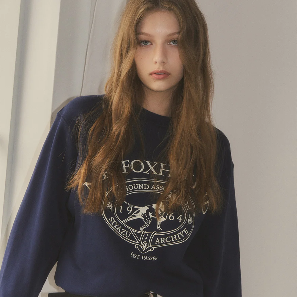 SITP5042 Foxhound Sweat shirt_Dark navy