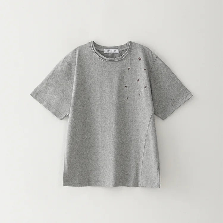 Bluesf vintage 90s star crop Tee