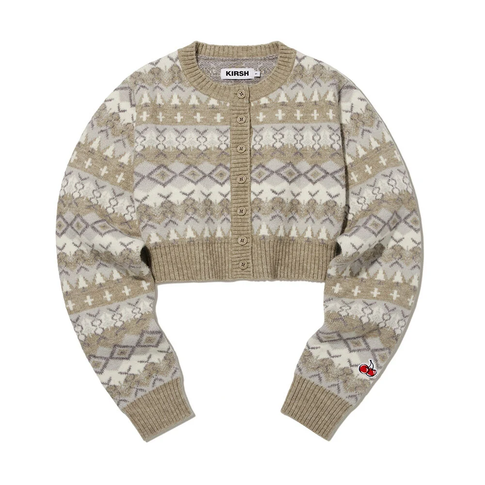 Fair Isle 針織衫 開襟外套