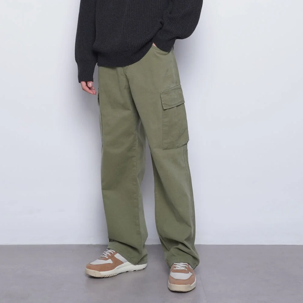 M467 cobs cago wide pants khaki