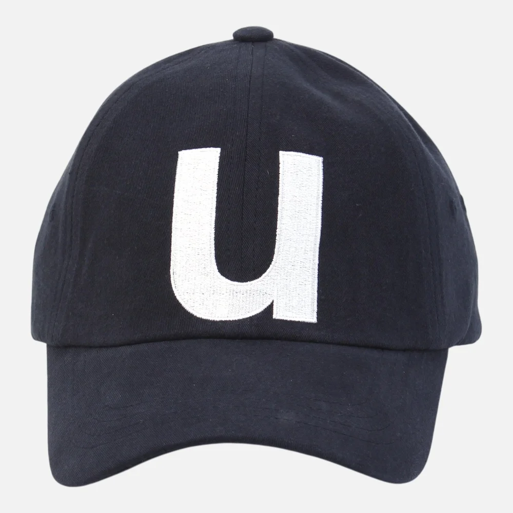 Bold U Navy Ballcap 水洗棒球帽