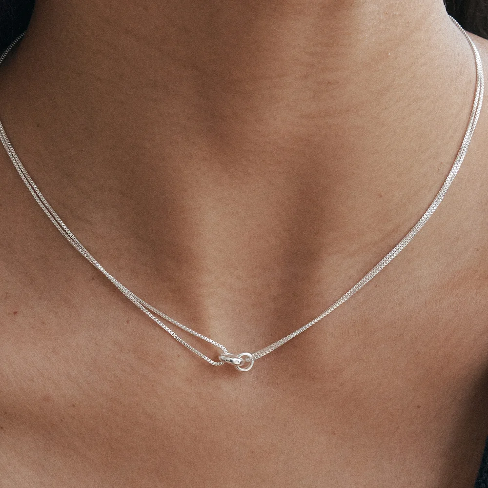 Mirrored Dew Necklace