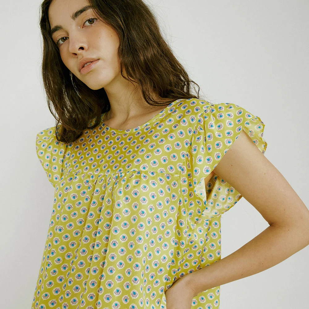 _(w) Lime Sleeveless Lounge One-piece