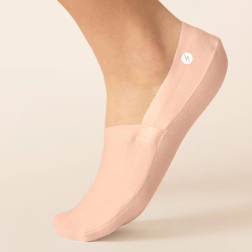 Fake Socks 男女通用 淺粉紅色 3P SET
