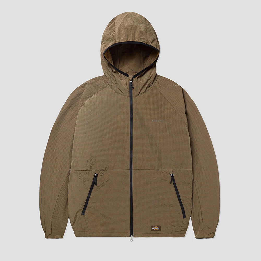 Kado 防撕裂布 可收納 風衣 Brown