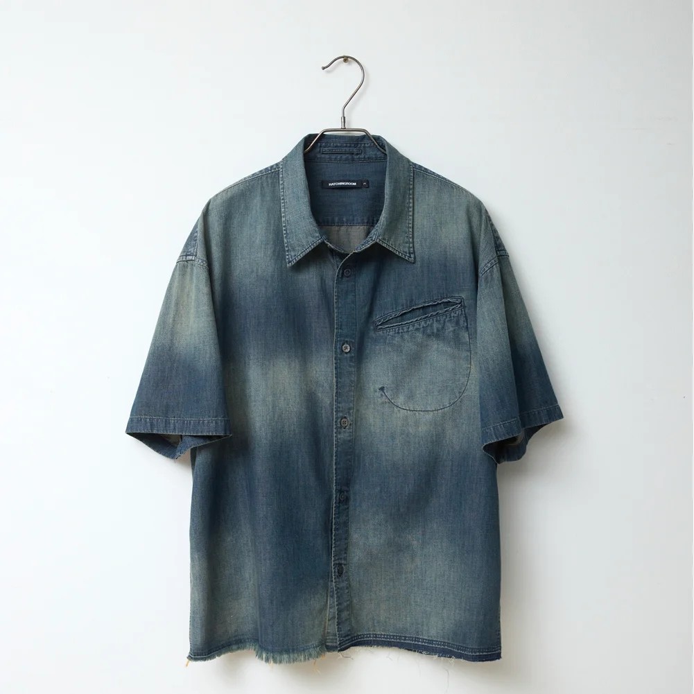 Over Shirt Denim Blue