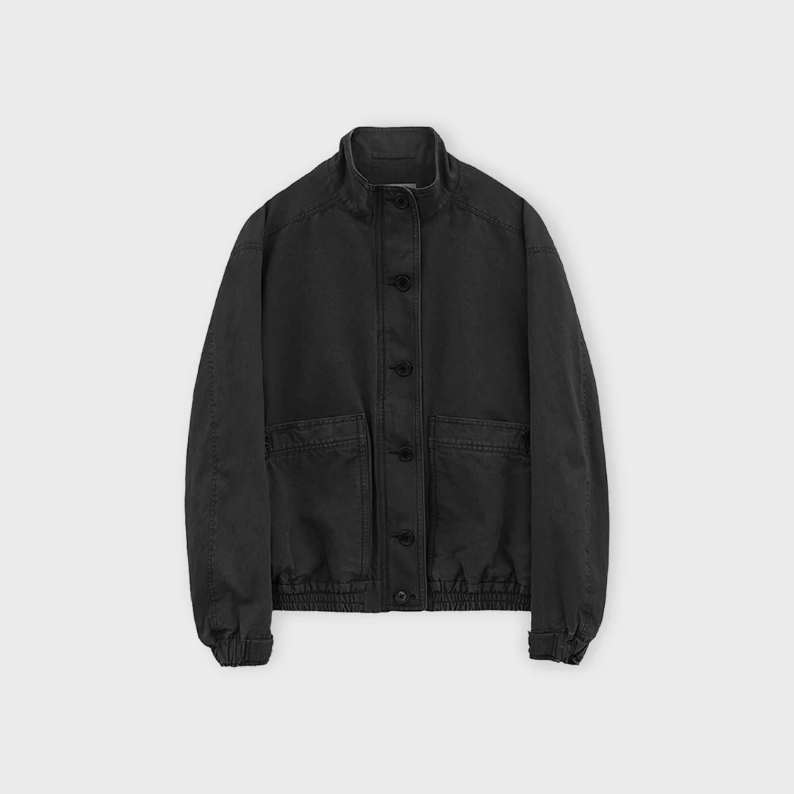 W Washed Explorer Jacket, Black