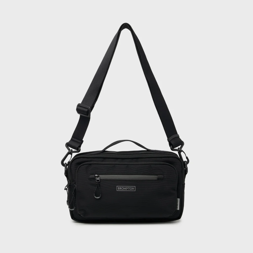 REFLECTIVE CROSS BAG - BLACK (P255ACR103)