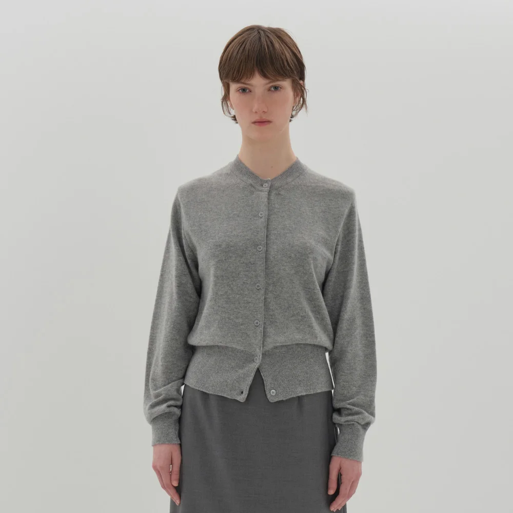 le conte cardigan_hush gray