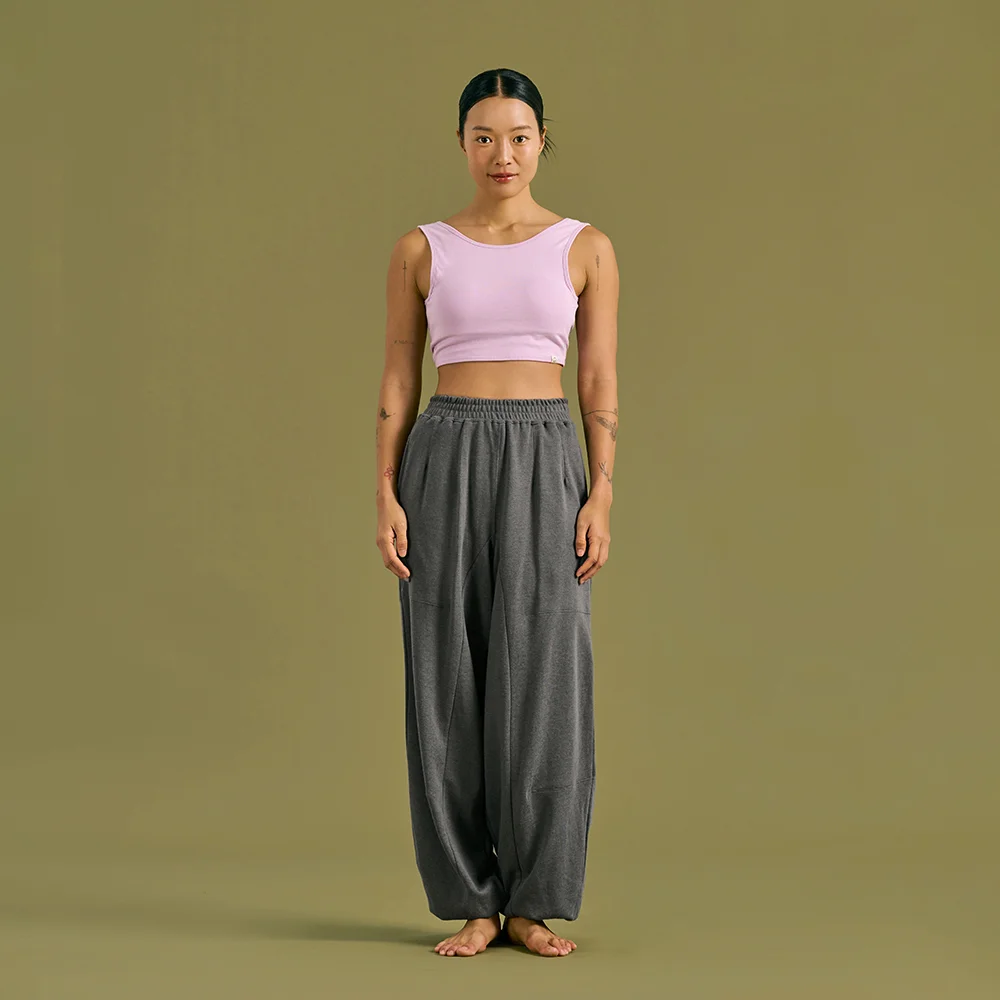 Vamadevasana Pants (Deep Grey)