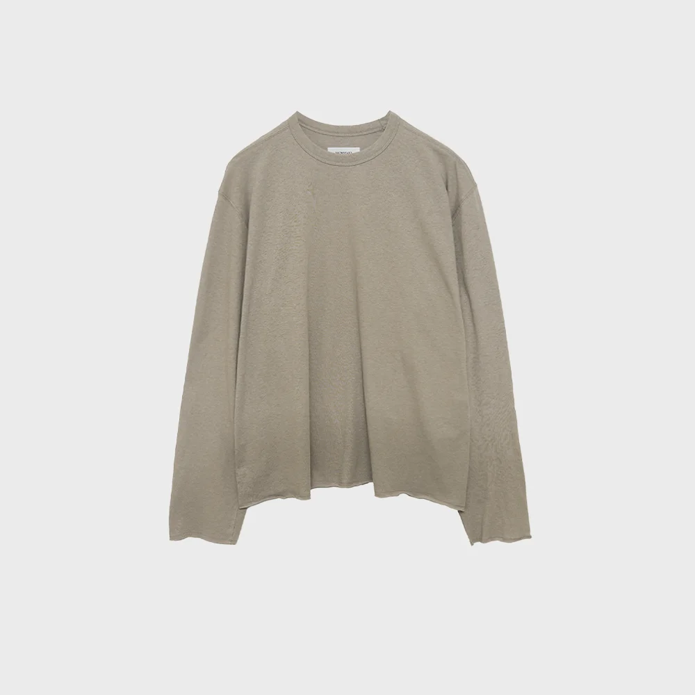 Cut Off Long Sleeve, Beige