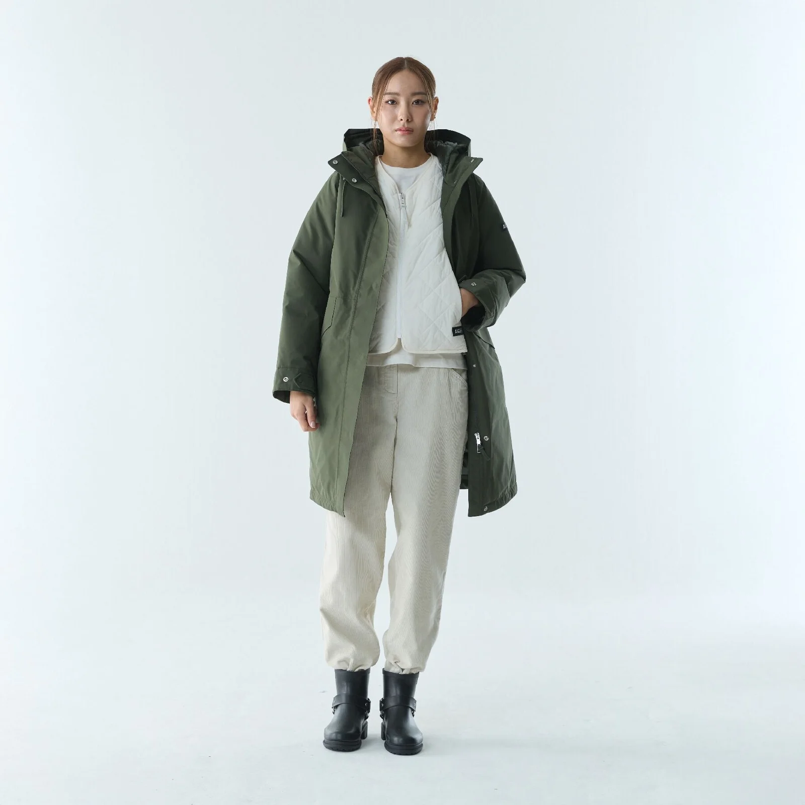 女裝 Gore-Tex 派克大衣 AIW25WOUI009AVO