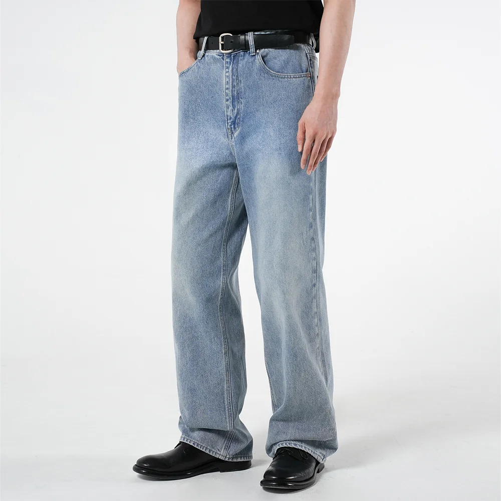 EXTRA WIDE DENIM PANTS