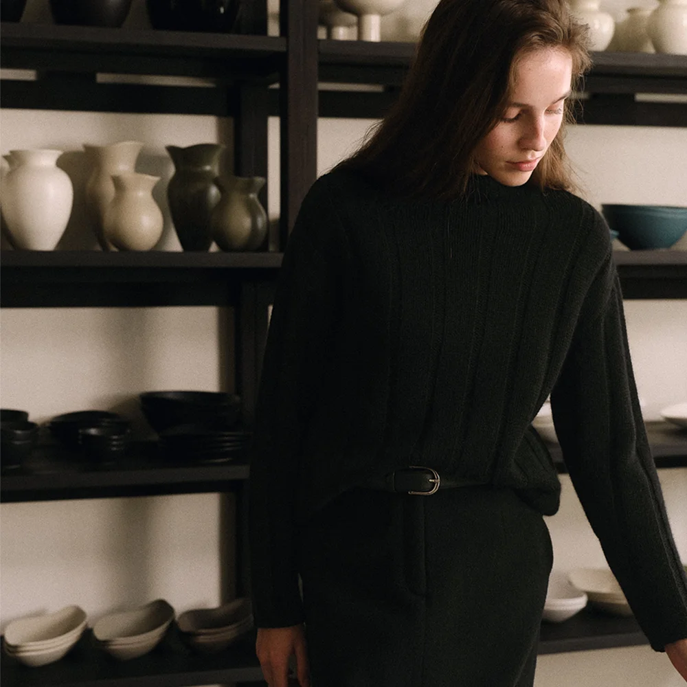 Ami Pullover Black