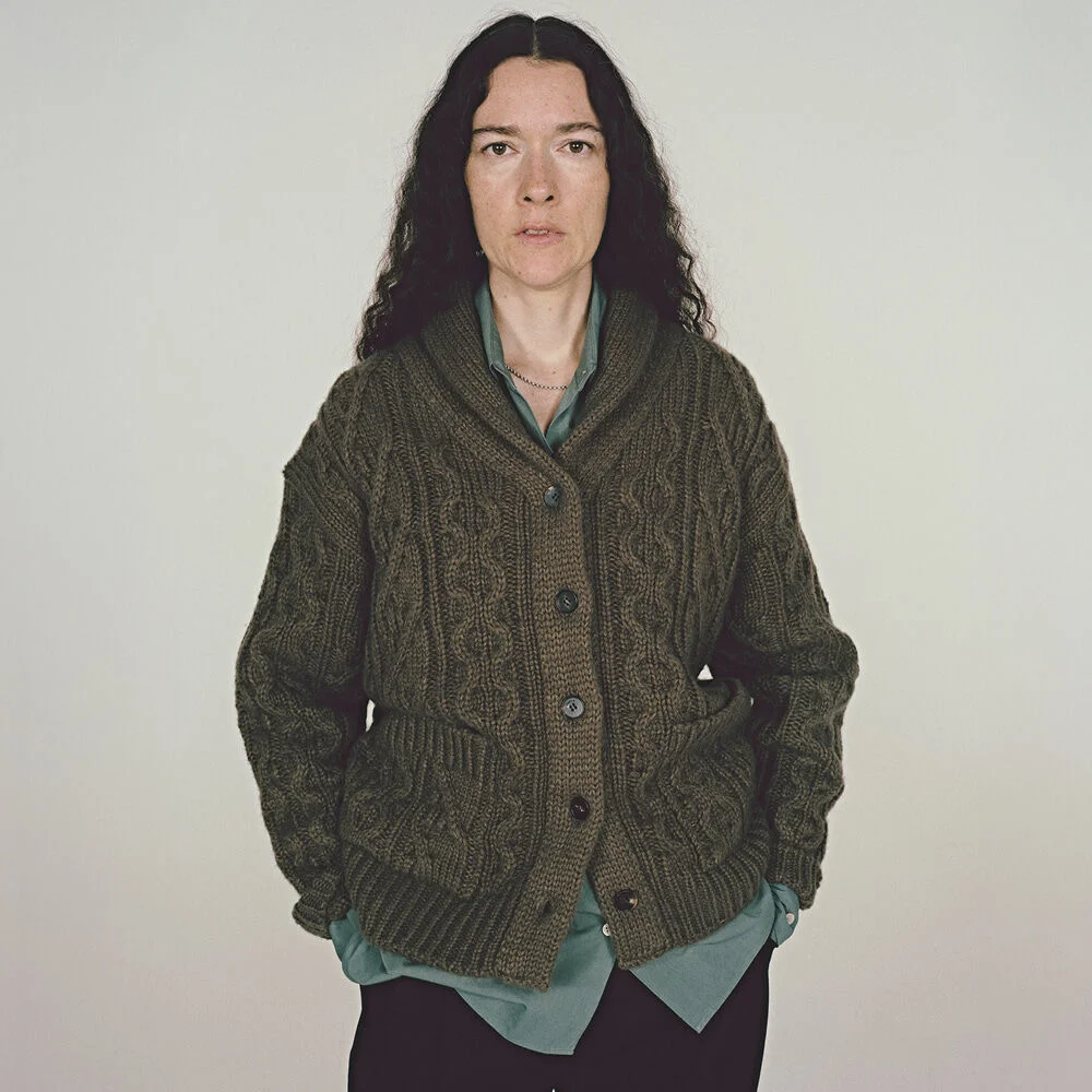 Grand Papa Cardigan (Khaki)