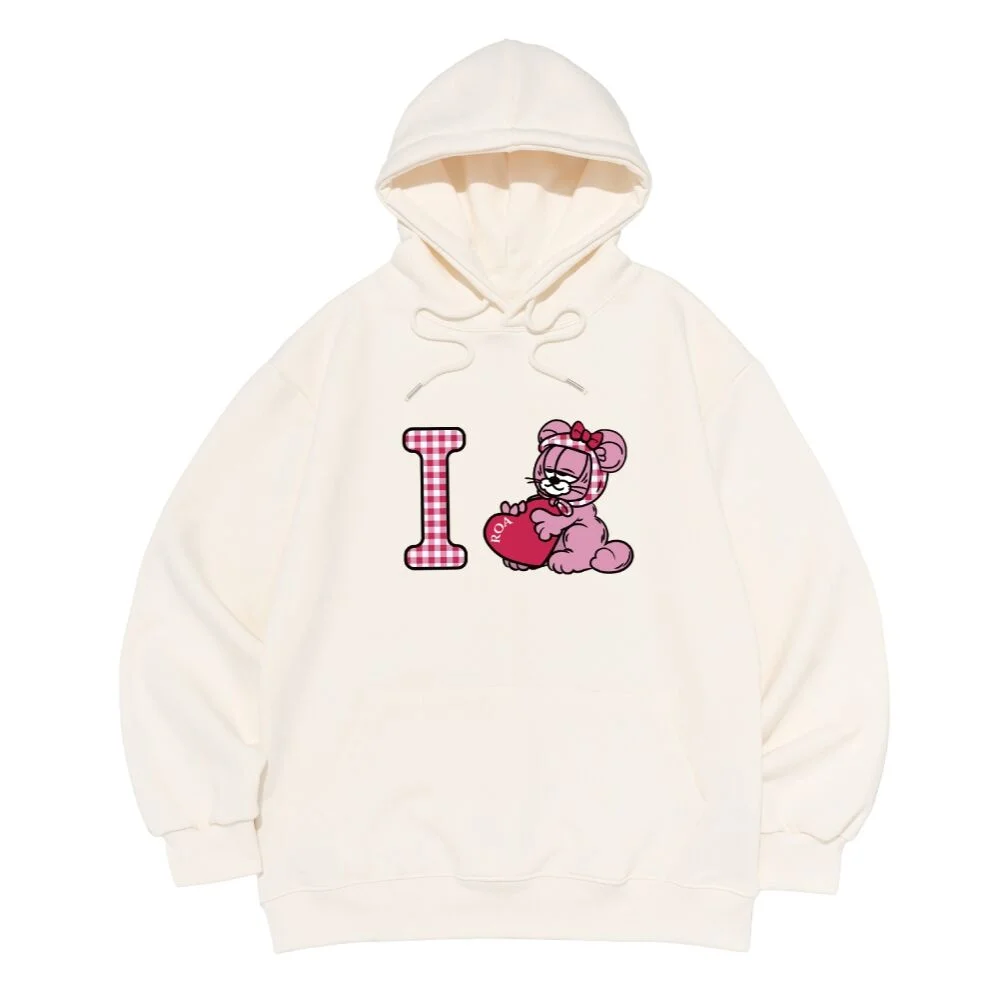 ROIDESROIS X BERNI I LOVE BERNI 圖案 連帽衫 (象牙色)