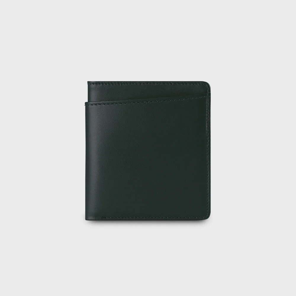 THE CITY WALLET(短款銀包)_深綠色