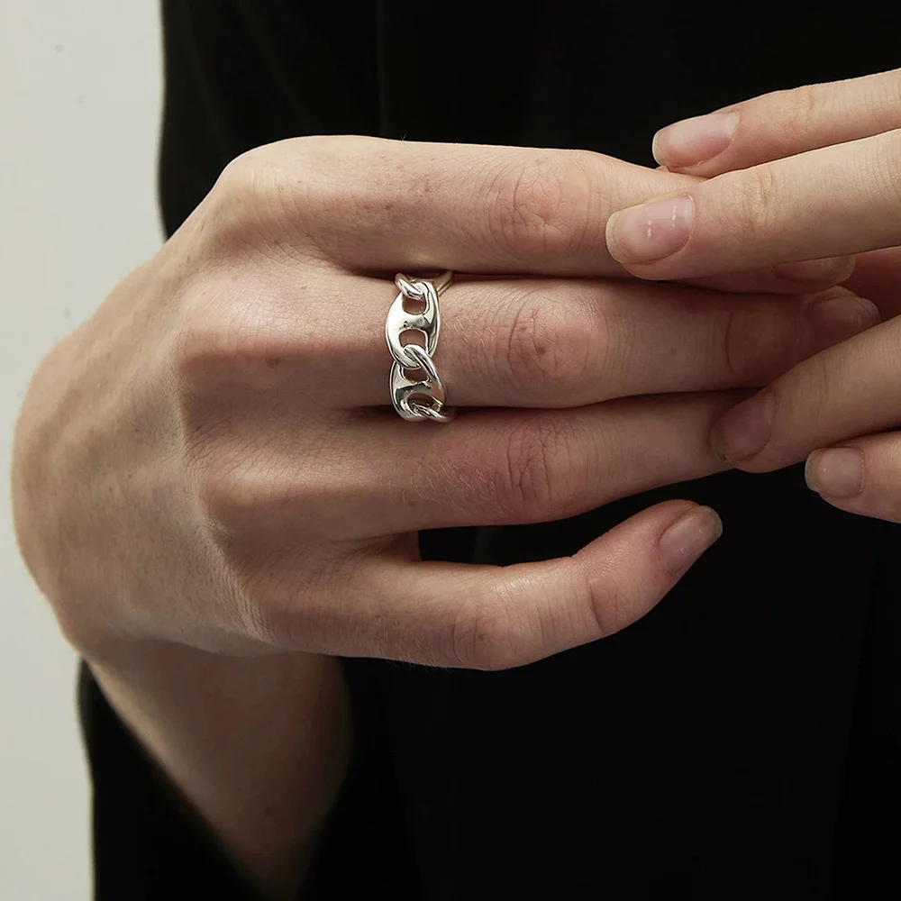 SILUNE SILVER RING Silun 銀色 環 戒指