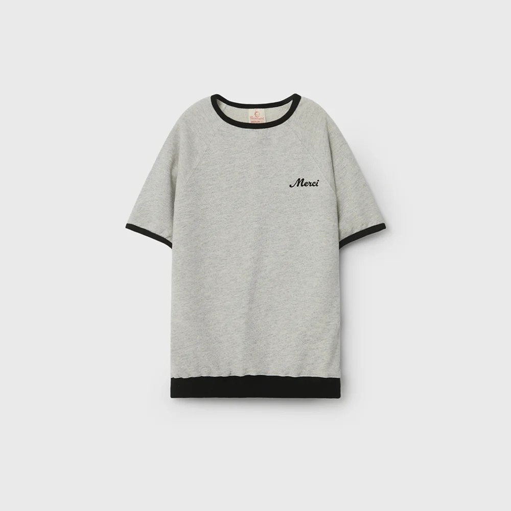 MERCI HALF SWEAT (GREY)