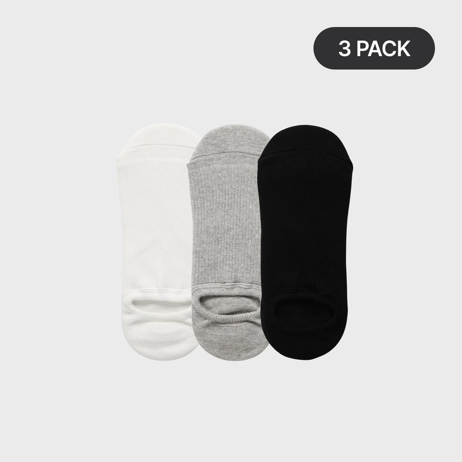 basic fake socks (3colors) - 3PACK