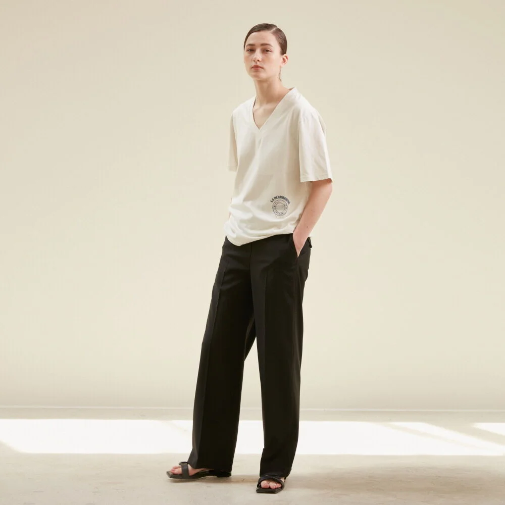 Pants Signature Comfort Wool Blooming Black