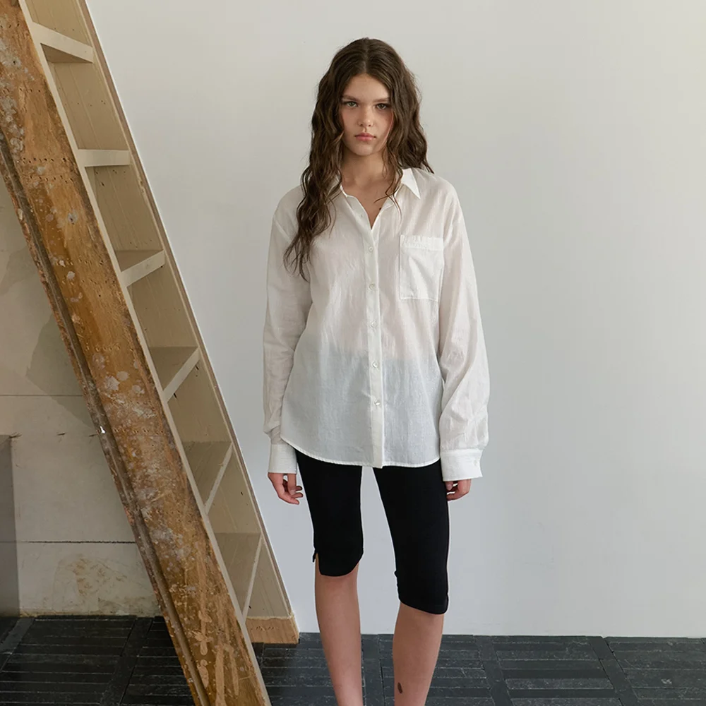silver pearl stripe shirts