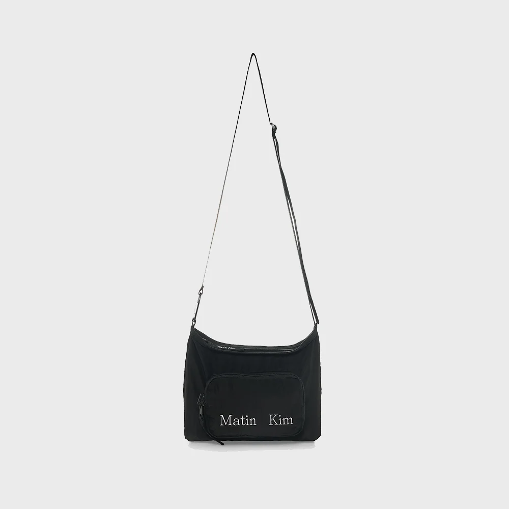 PACKABLE CROSS POCKET BAG IN BLACK