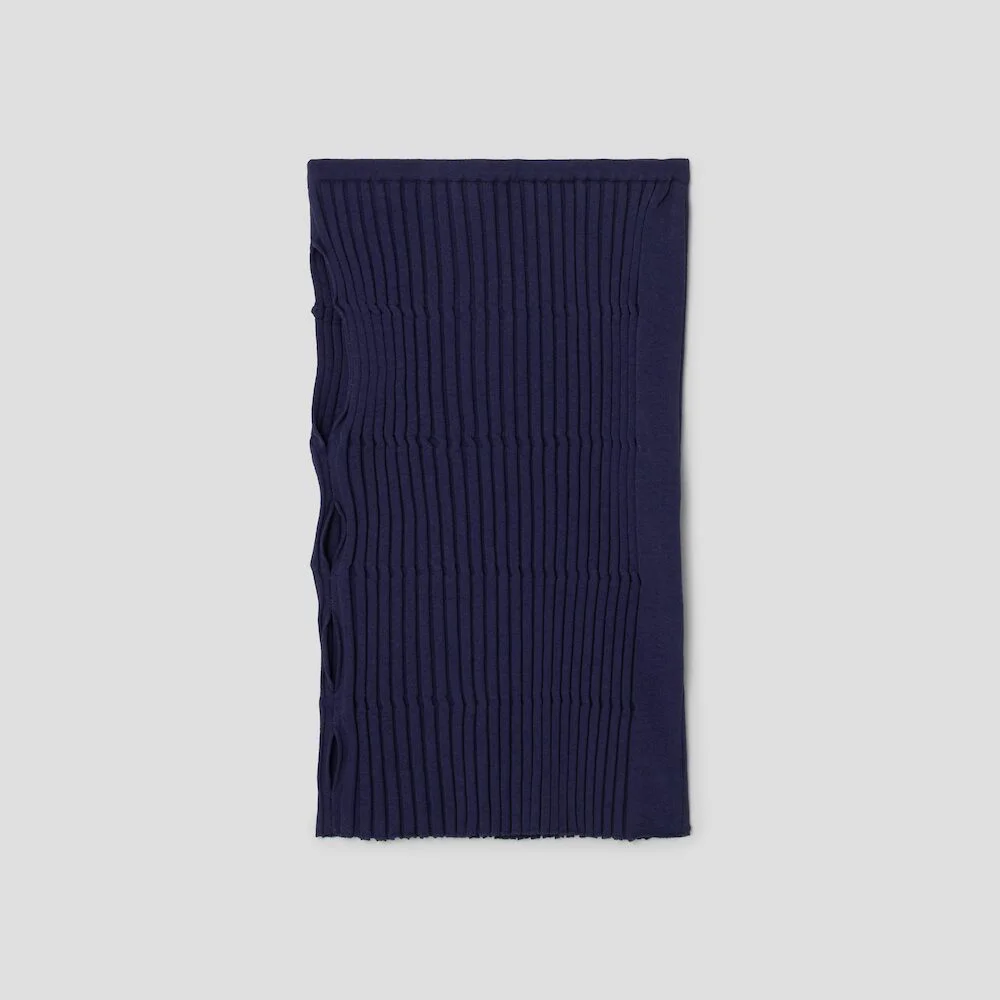 One Shoulder Tube Top Navy (AG5451A05R)