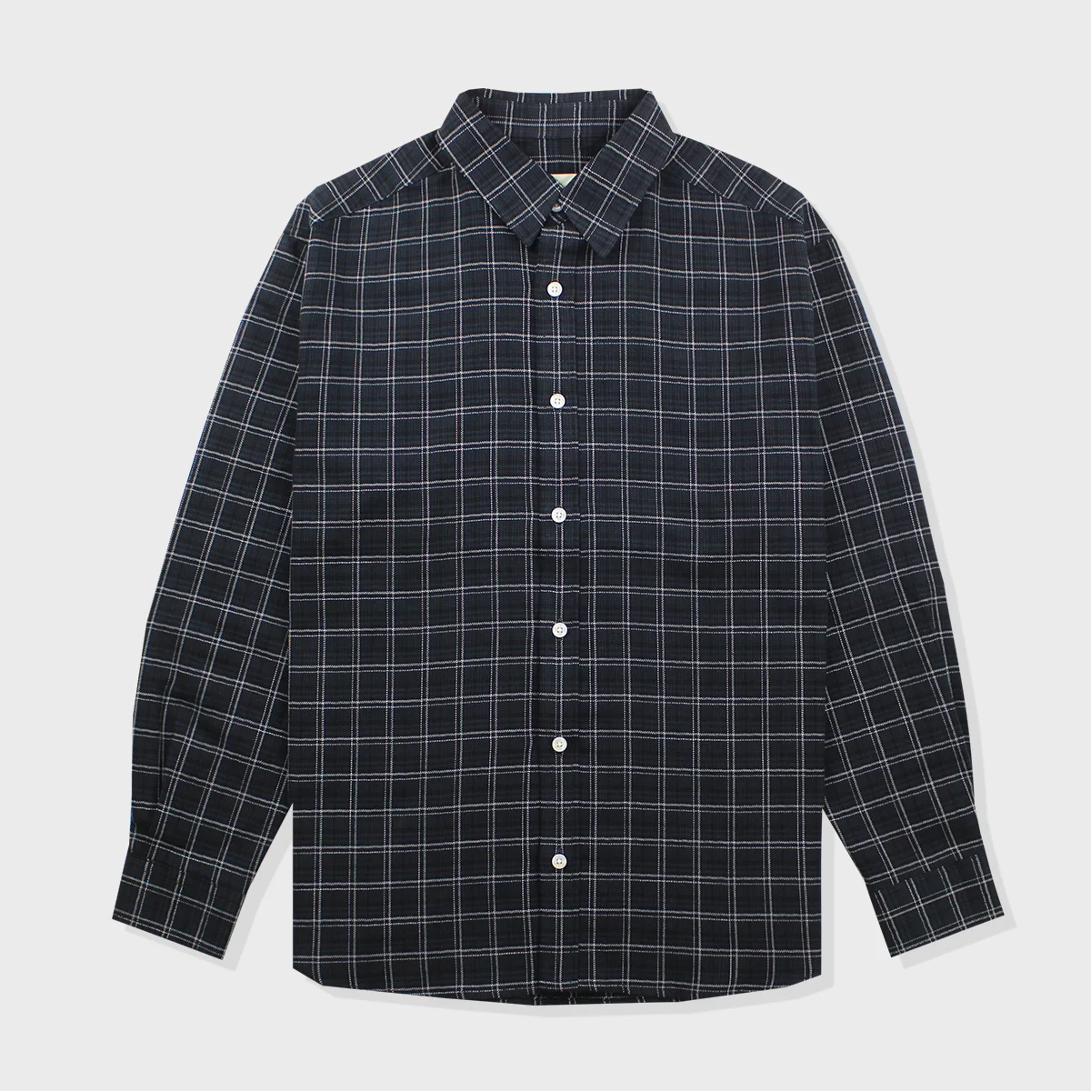 cb nerd checked shirts(BLACK CHECK)