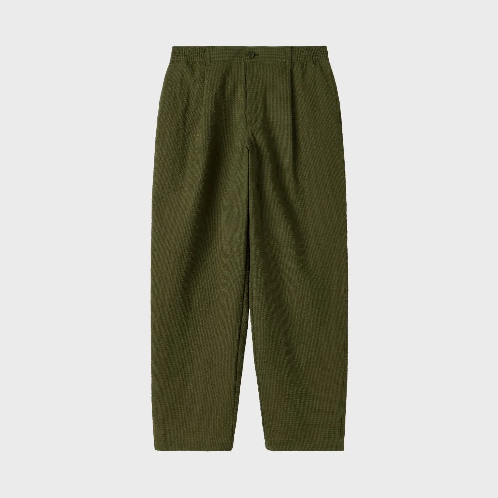 SEERSUCKER SET TROUSERS - KHAKI (P252MPT485)