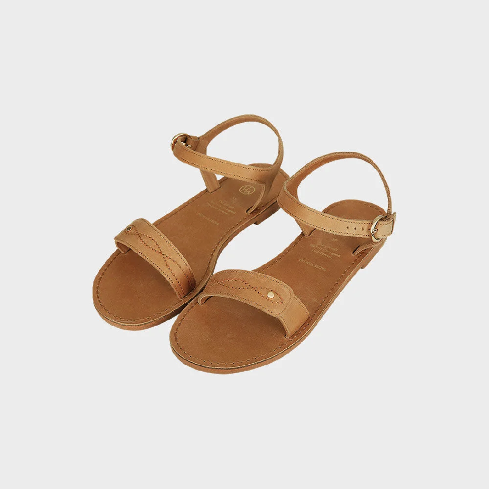 WESTERN SANDAL (NATURAL)