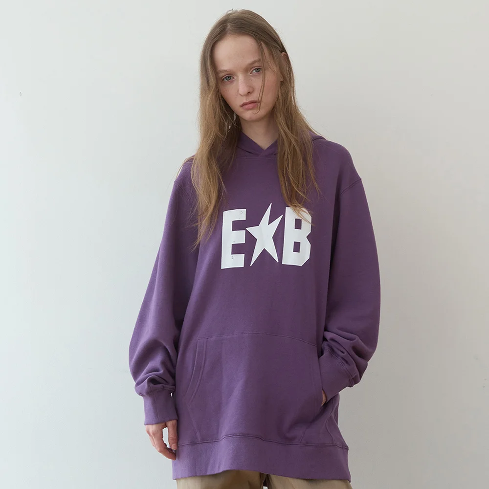 EB 長 連帽衫 (Dusty Purple)