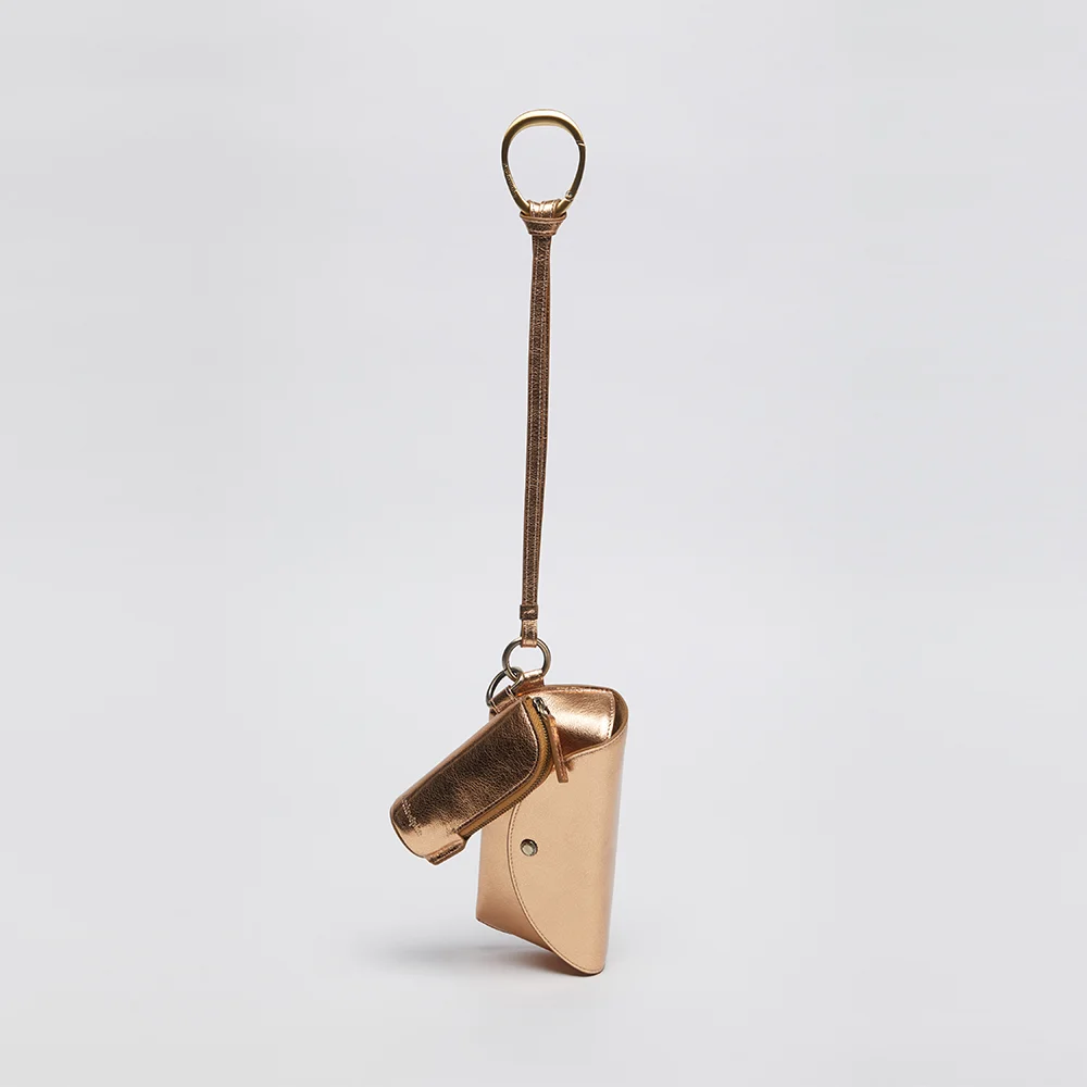 Lip & Glasses Keyring(Antique mirror)