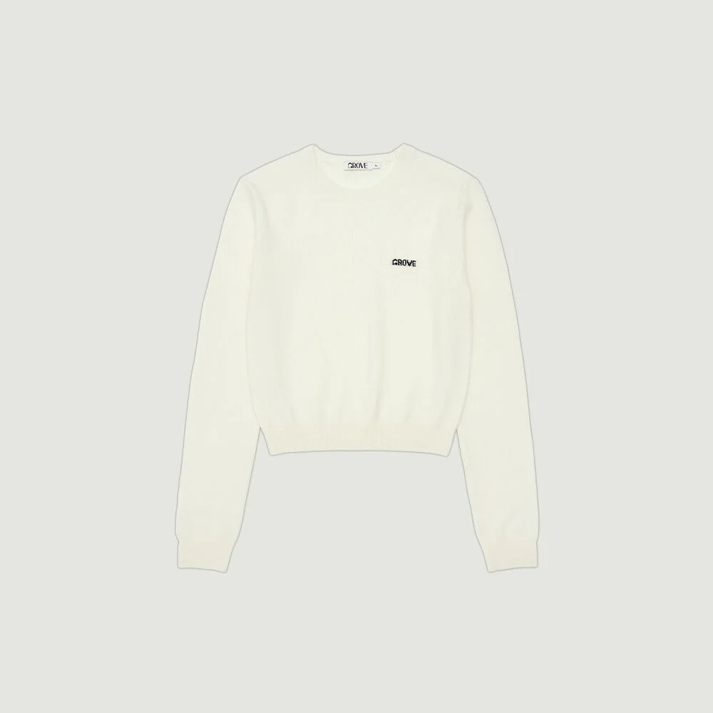 ELENA L/S KNIT (IVORY)