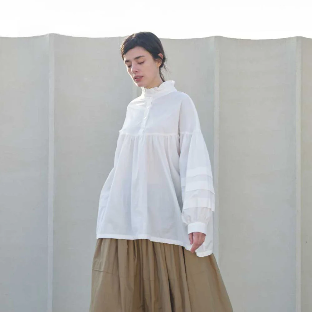 Frida cotton blouse