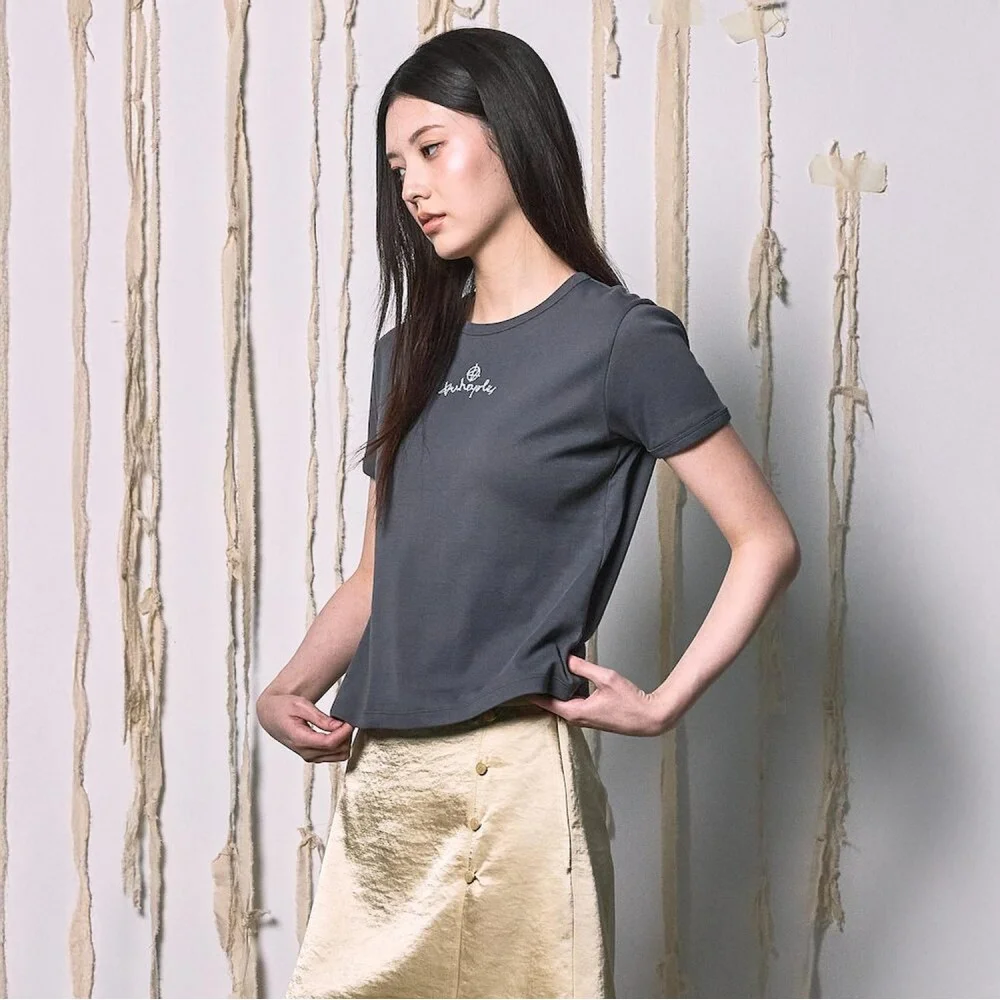 Logo Point Tee Ash (KE6240M014)
