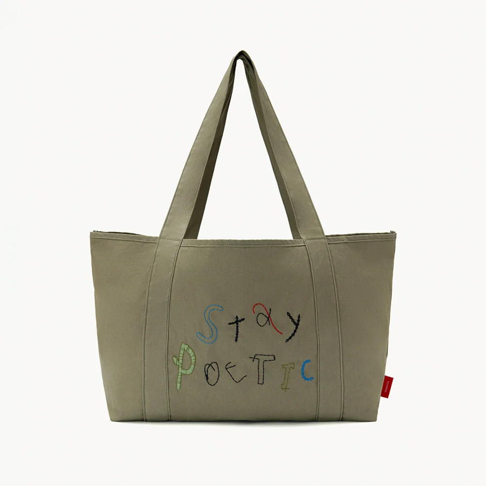 Stay Stitch Bag in Khaki