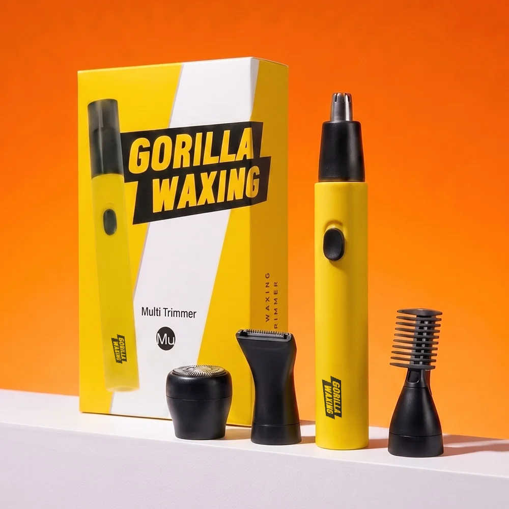 Gorilla Waxing 4in1 多功能修剪器 脫毛器 鼻毛修剪器