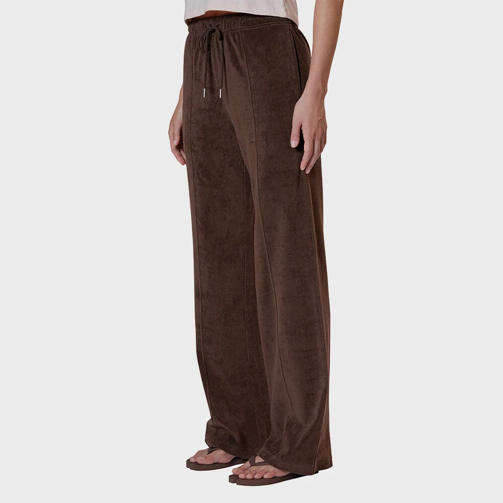 W TERRY PANTS(BROWN)
