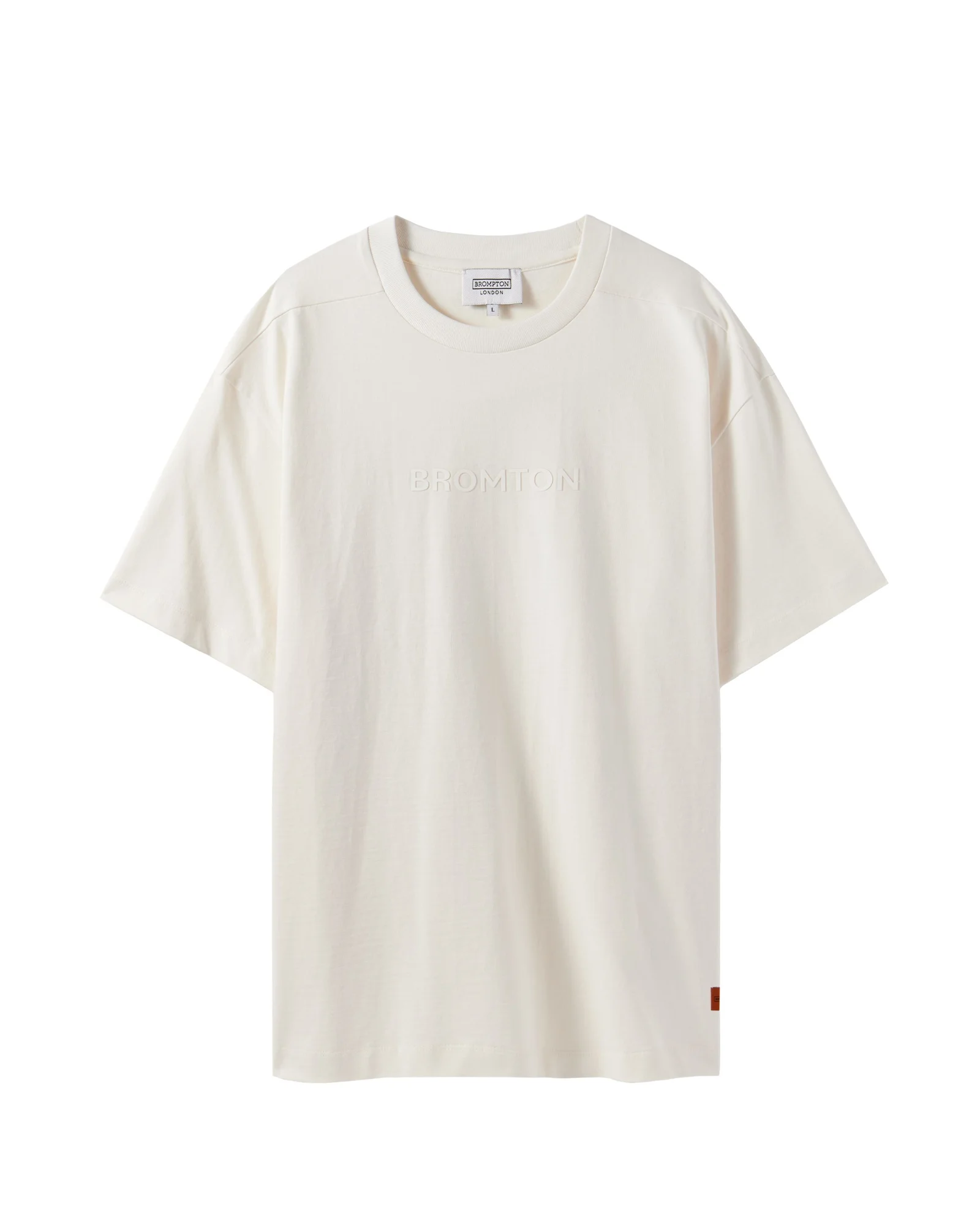 1975 BROMPTON LOGO T-SHIRT - IVORY (P242UTS411)