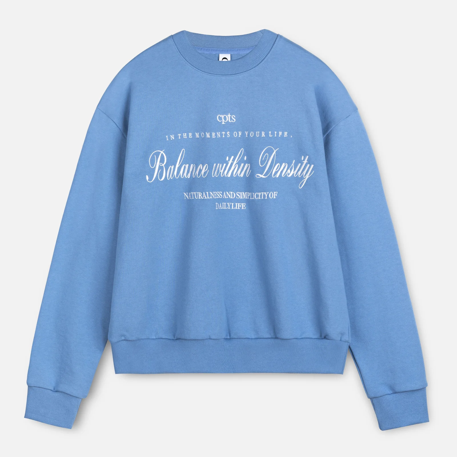 EMBROIDERY SWEATSHIRTS_BLUE