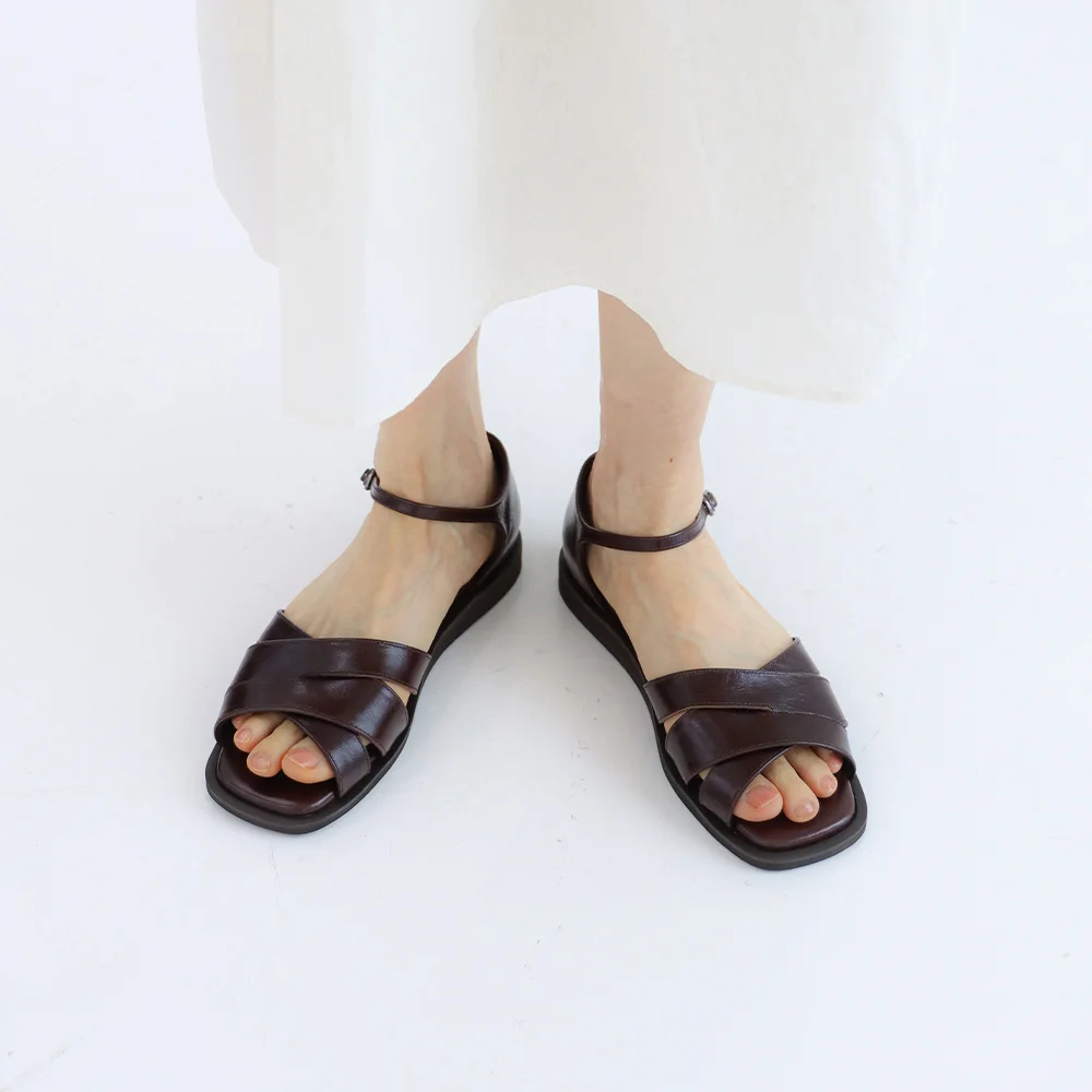 Amon sandal_25066_dark brown