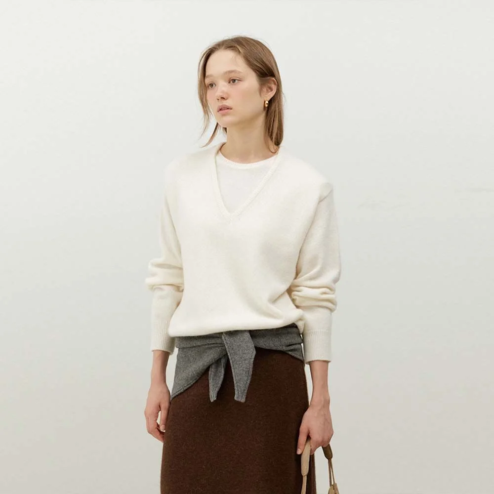 Layered Knit(Ivory)